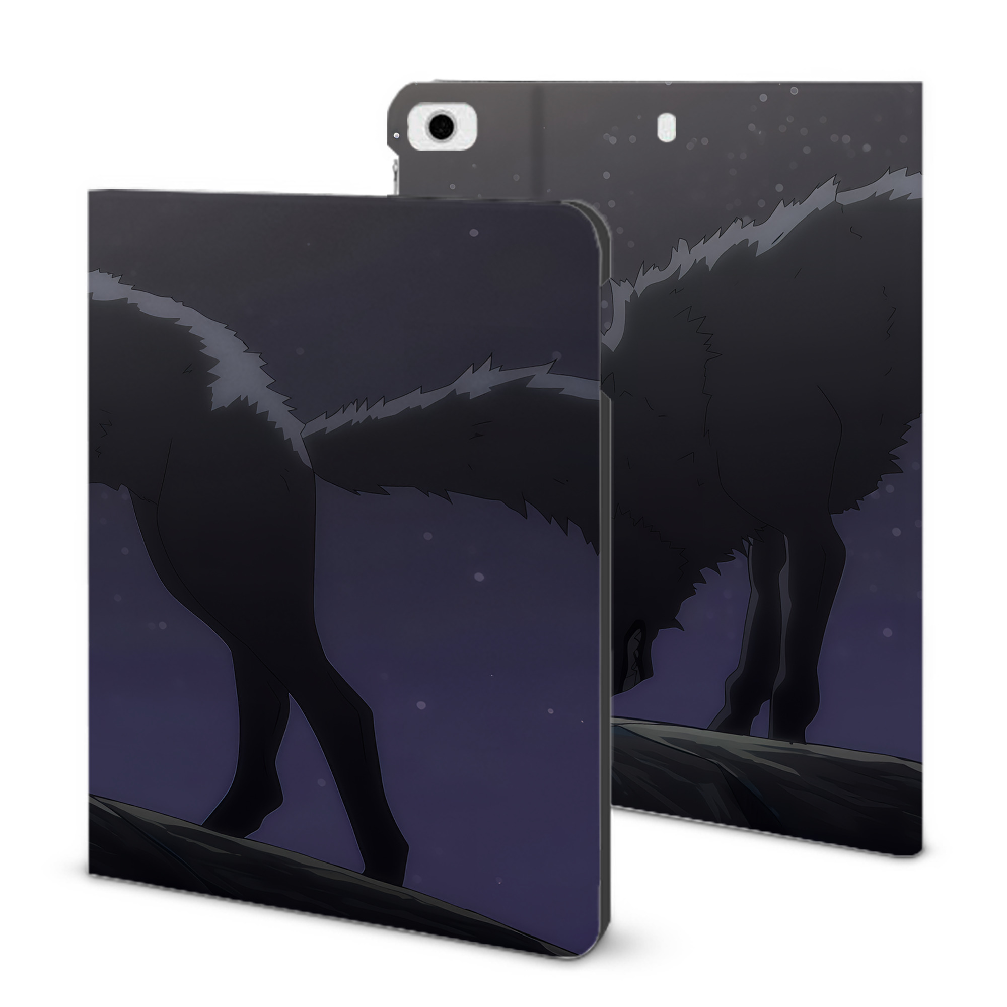 （画像用） 転スラ Regarding Reincarnated to Slime IPad ケース ブック型 PUレザー TPU 耐衝撃 軽量 薄型 ペン収納なし 全面保護 IPad 各モデル対応
